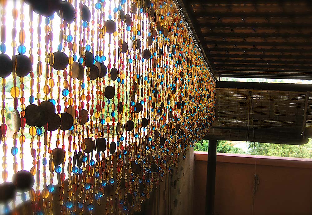 Multicolor Bead Curtain