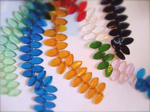 Colorful Glass Beads Curtain