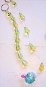 Colored Crystal Beads Curtain