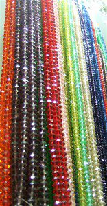 Multicolor Glass Beads Curtain