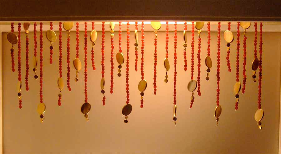 Wall Covering Bead Curtain