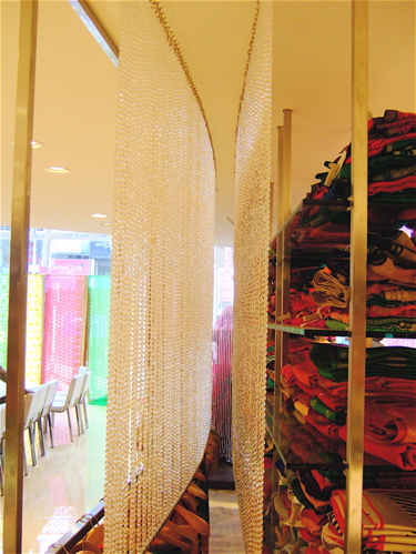 Visual Merchandising Bead Curtain