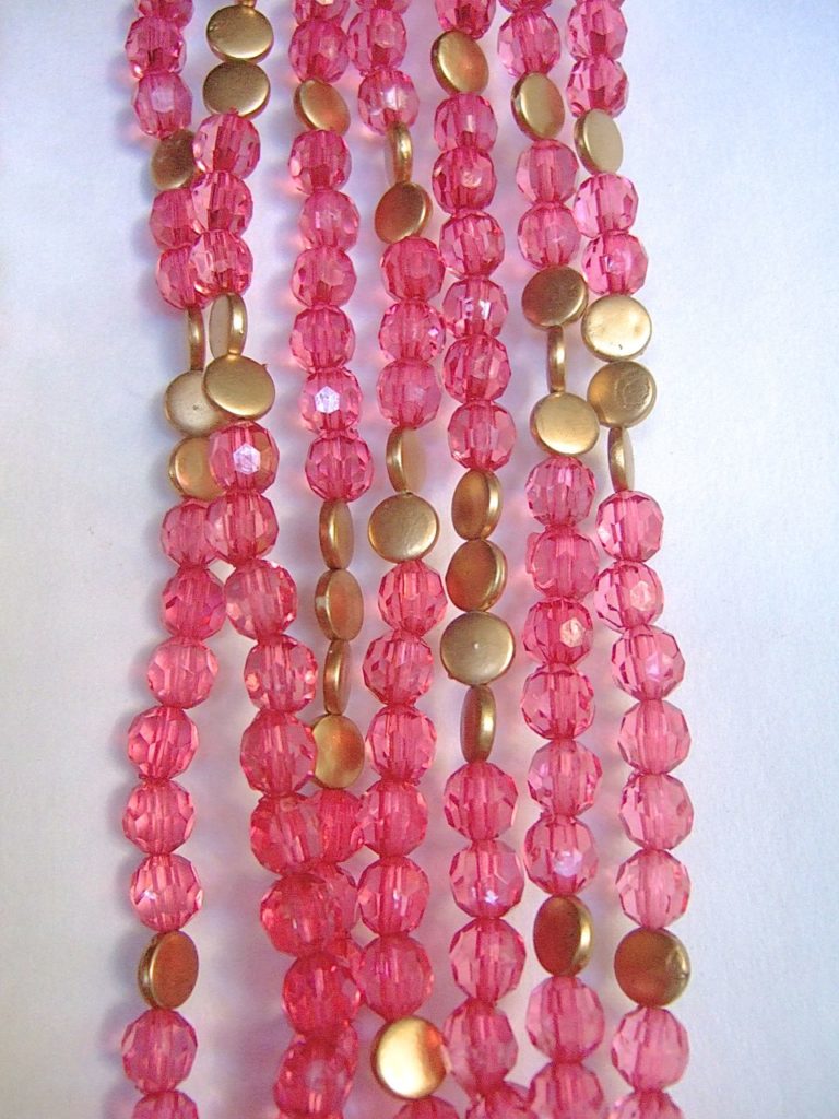 Buy Pomegranate Gold Beaded Curtain