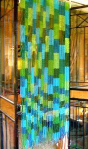 Mosaic Glass Beaded Curtain