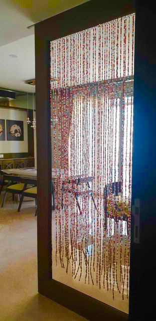 Glass Beads Room Divider