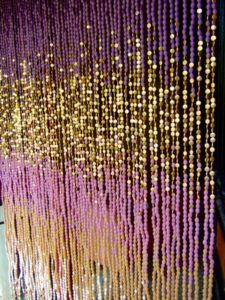 Living Room Interior Bead Curtain