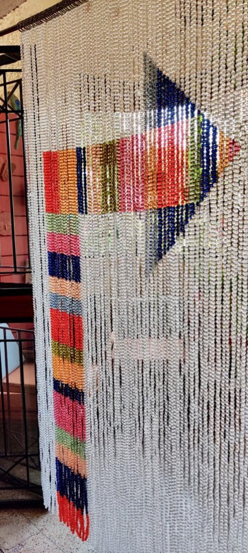San Francisco door beads curtain