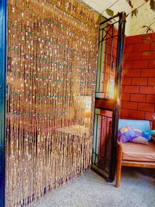 living room bead curtain