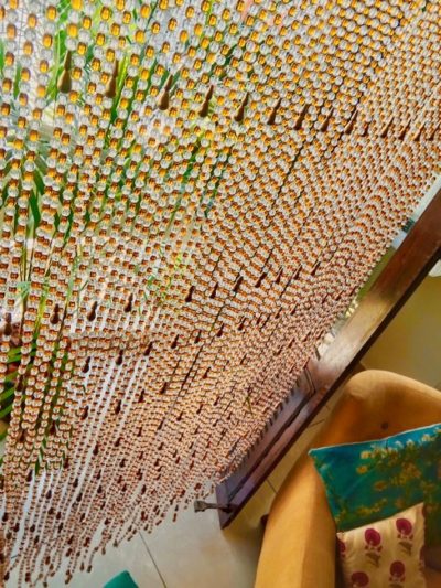 interior design bead curtain