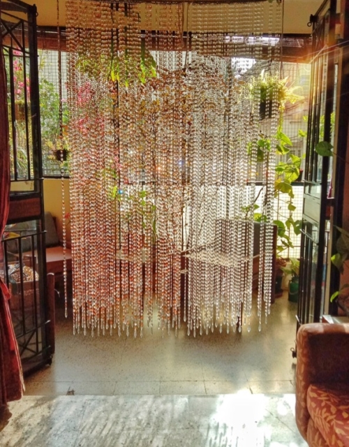 Beaded Room Divider