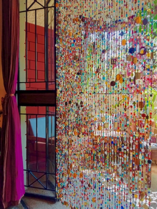 Colourful Eclectic Beaded Curtain