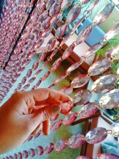 Gold Crystal Beaded Curtain Crystal Beaded Curtain