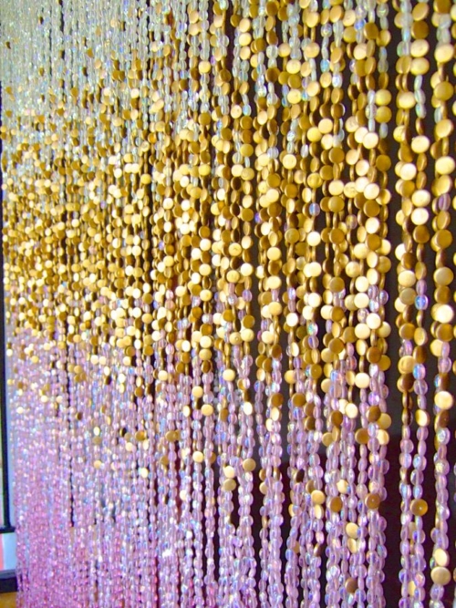 Antique Beaded Curtain