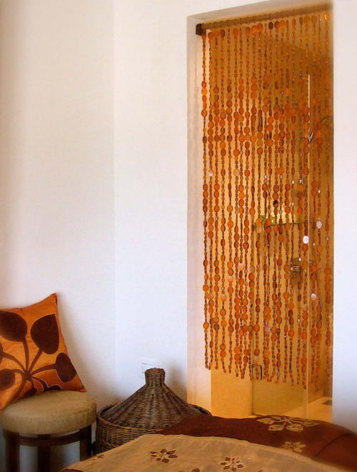 Bead Curtain Spa Interior Decor