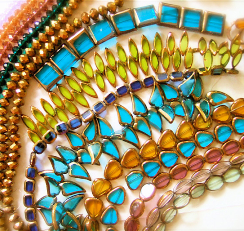 Decor Glass Beads Partitions