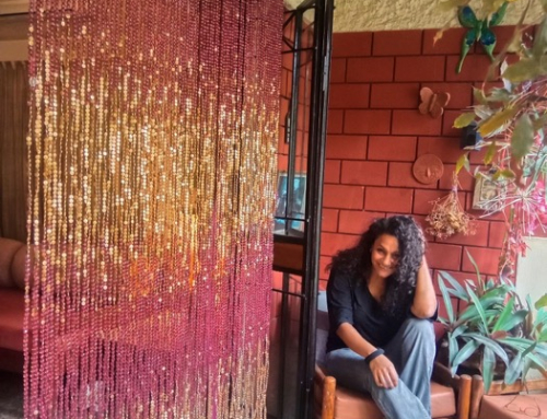 World Best Custom Glass Beaded Curtain for Interior design – Shop Pink Gold Curtain